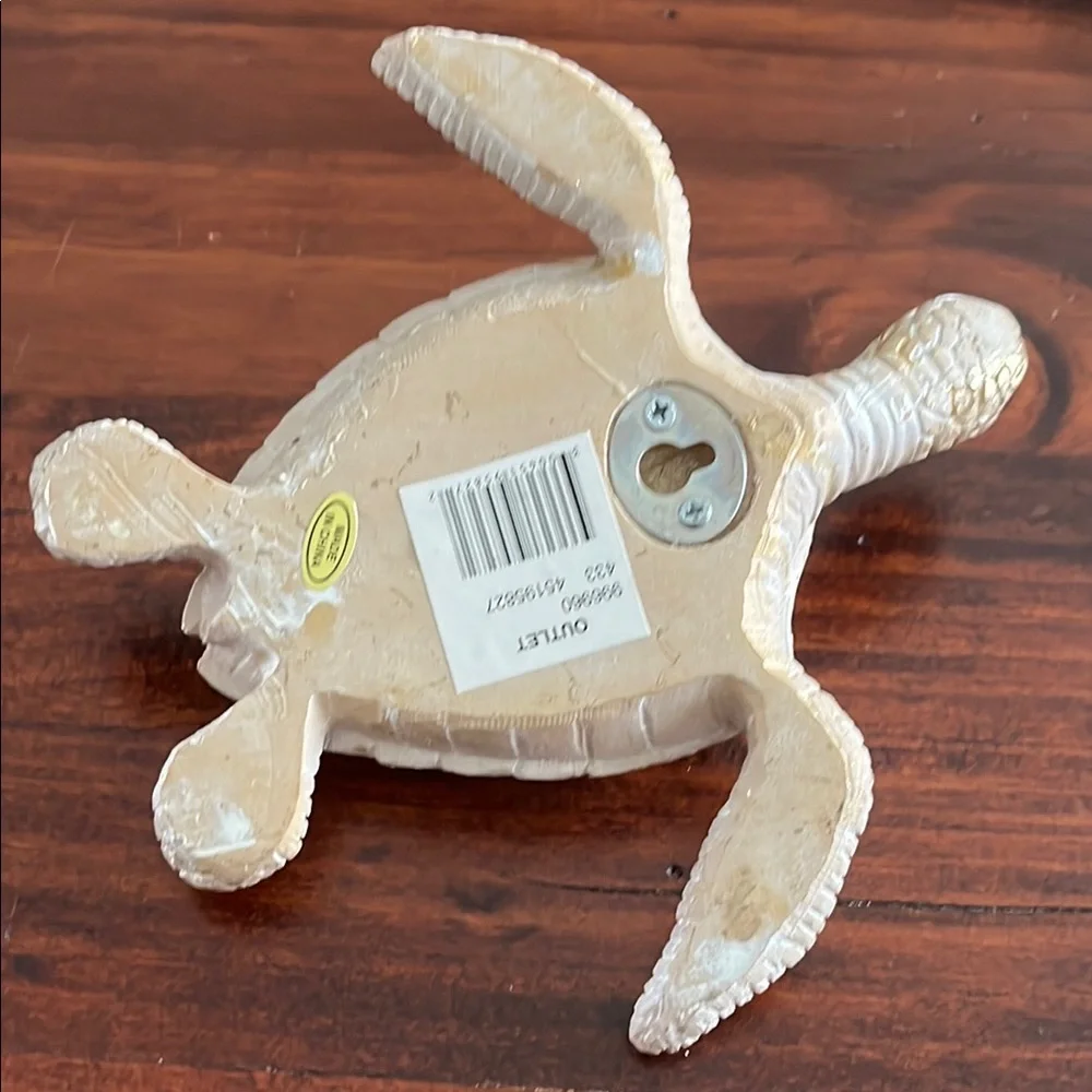 NWT Elegant Gold and Cream Sea Turtle Figurine - Picture 4 of 10